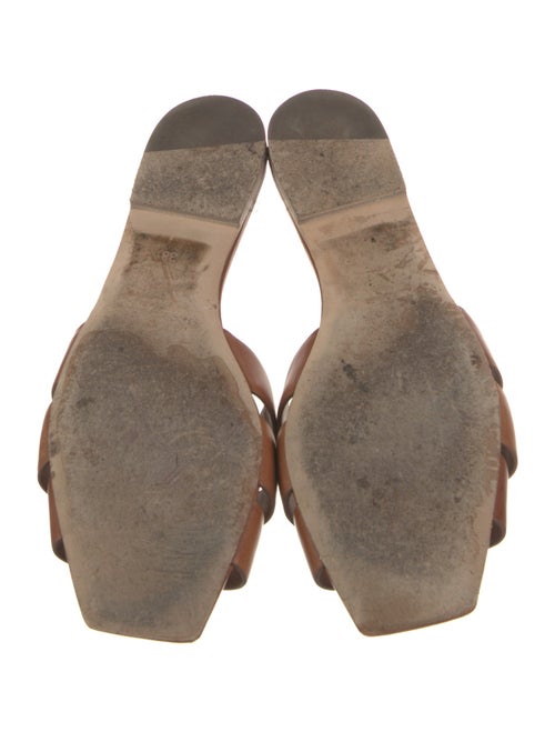 Saint Laurent Leather Slides