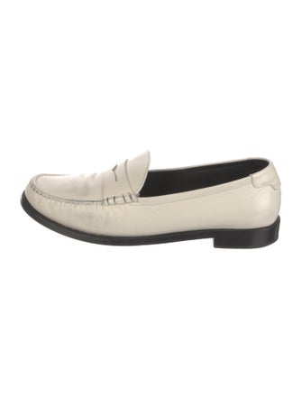 Saint Laurent Leather Dress Loafers