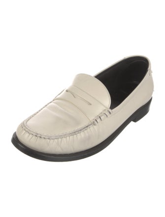 Saint Laurent Leather Dress Loafers