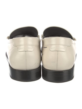 Saint Laurent Leather Dress Loafers