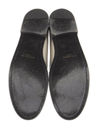 Saint Laurent Leather Dress Loafers