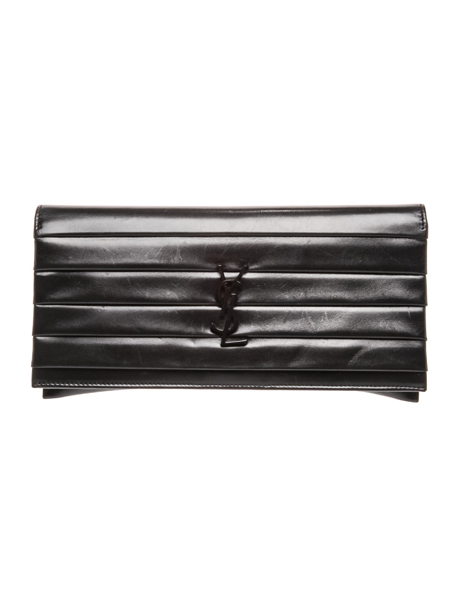 Saint Laurent Leather Clutch