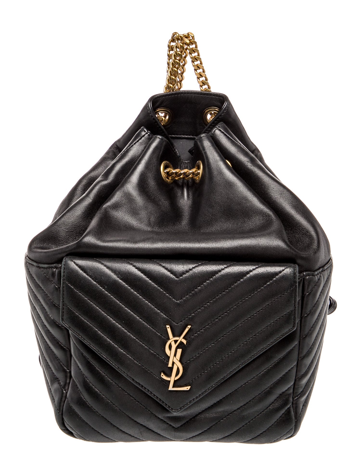 Saint Laurent Leather Backpack