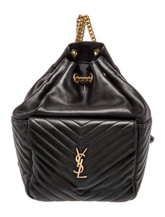 Saint Laurent Leather Backpack