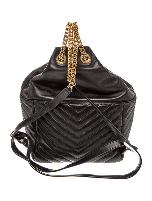 Saint Laurent Leather Backpack