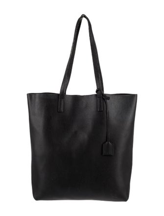 Saint Laurent Leather North/South Shopping