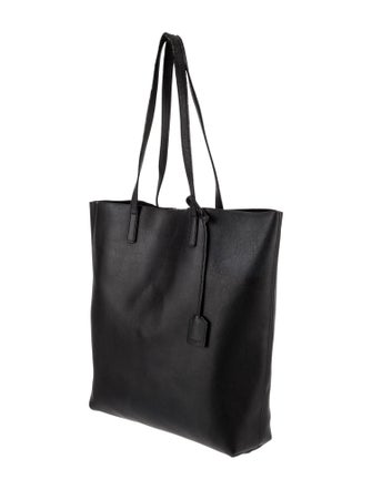 Saint Laurent Leather North/South Shopping