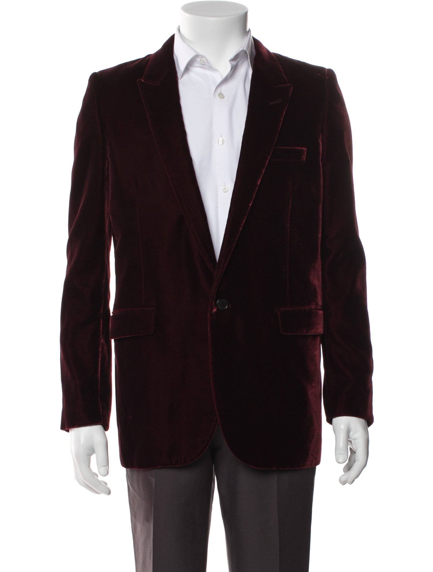 Saint Laurent 2021 Velvet Blazer