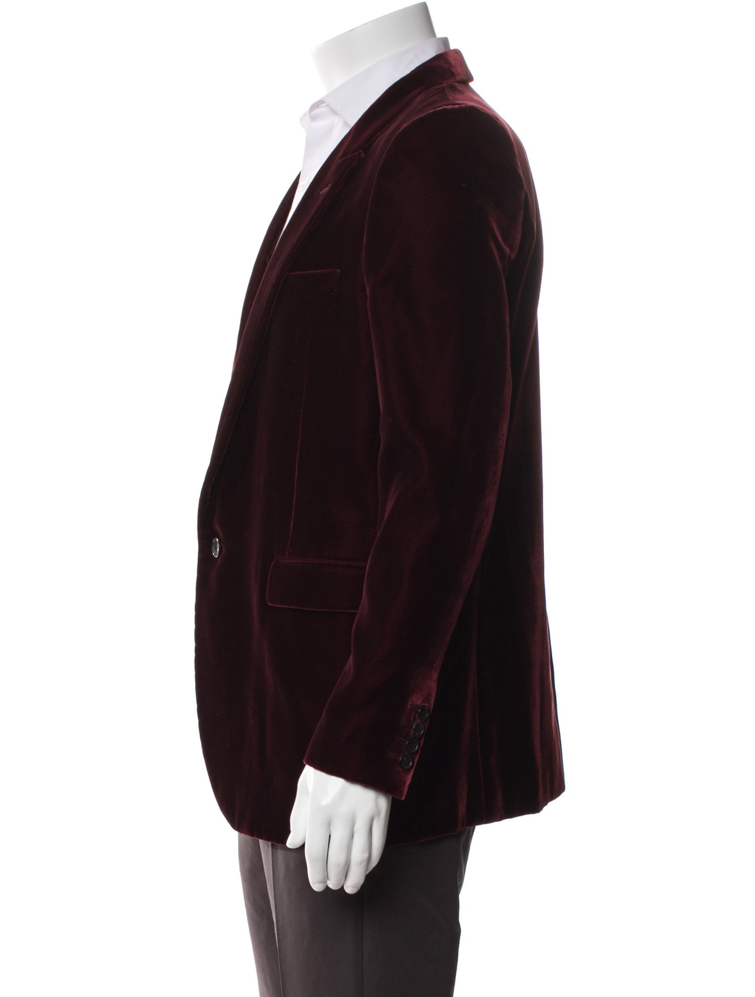 Saint Laurent 2021 Velvet Blazer