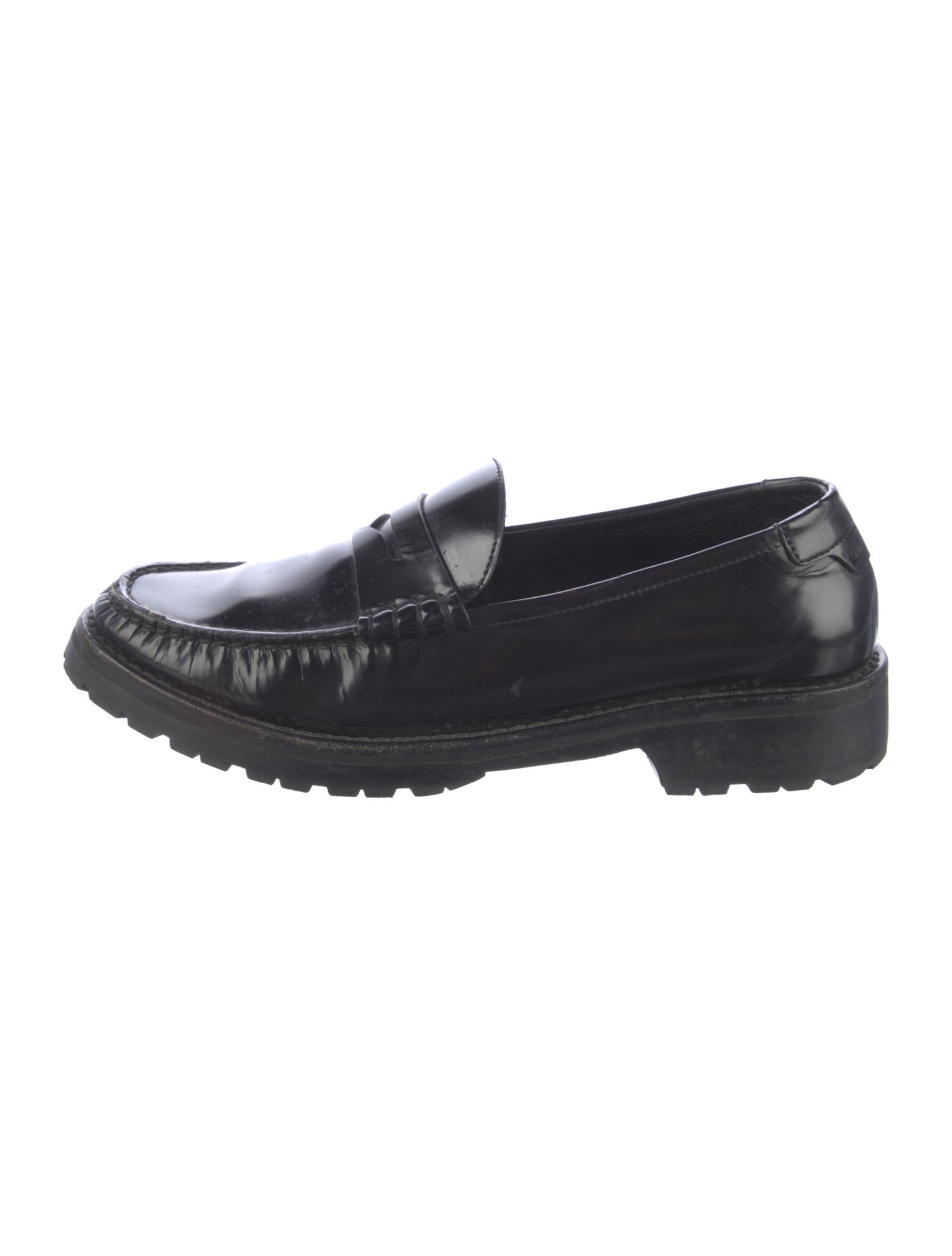 Saint Laurent Patent Leather Loafers