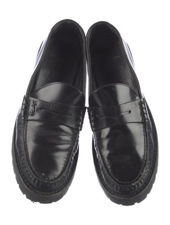 Saint Laurent Patent Leather Loafers