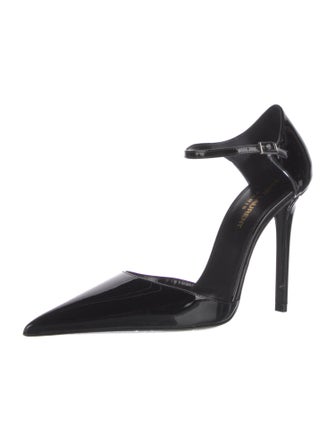 Saint Laurent Patent Leather D'Orsay Pumps