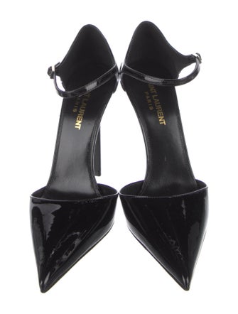 Saint Laurent Patent Leather D'Orsay Pumps