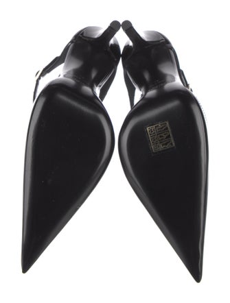 Saint Laurent Patent Leather D'Orsay Pumps