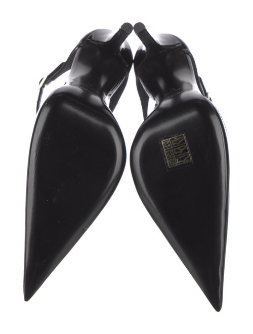 Saint Laurent Patent Leather D'Orsay Pumps
