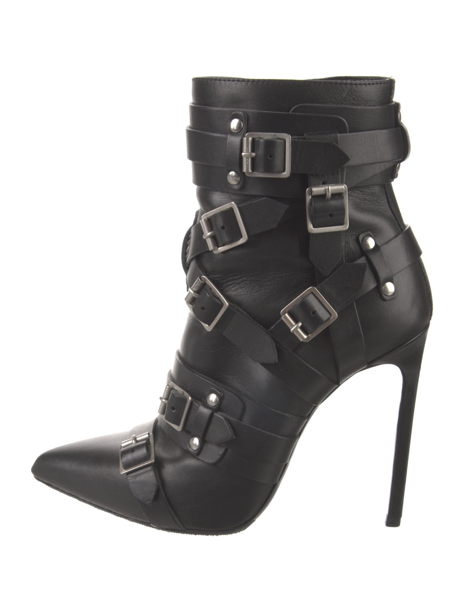 Saint Laurent Leather Boots