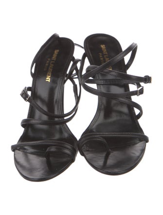 Saint Laurent Leather Sandals