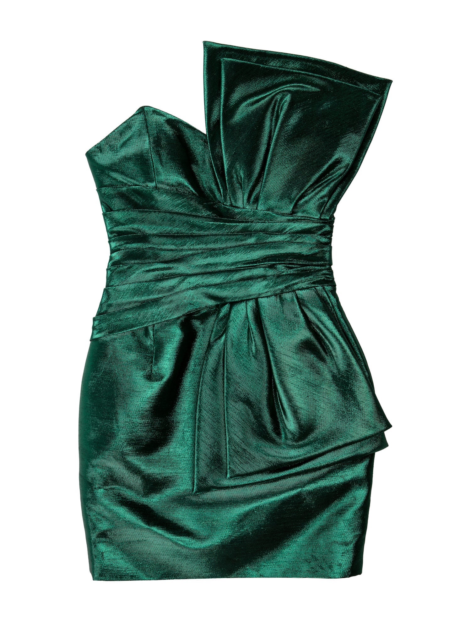 Saint Laurent Strapless Mini Dress