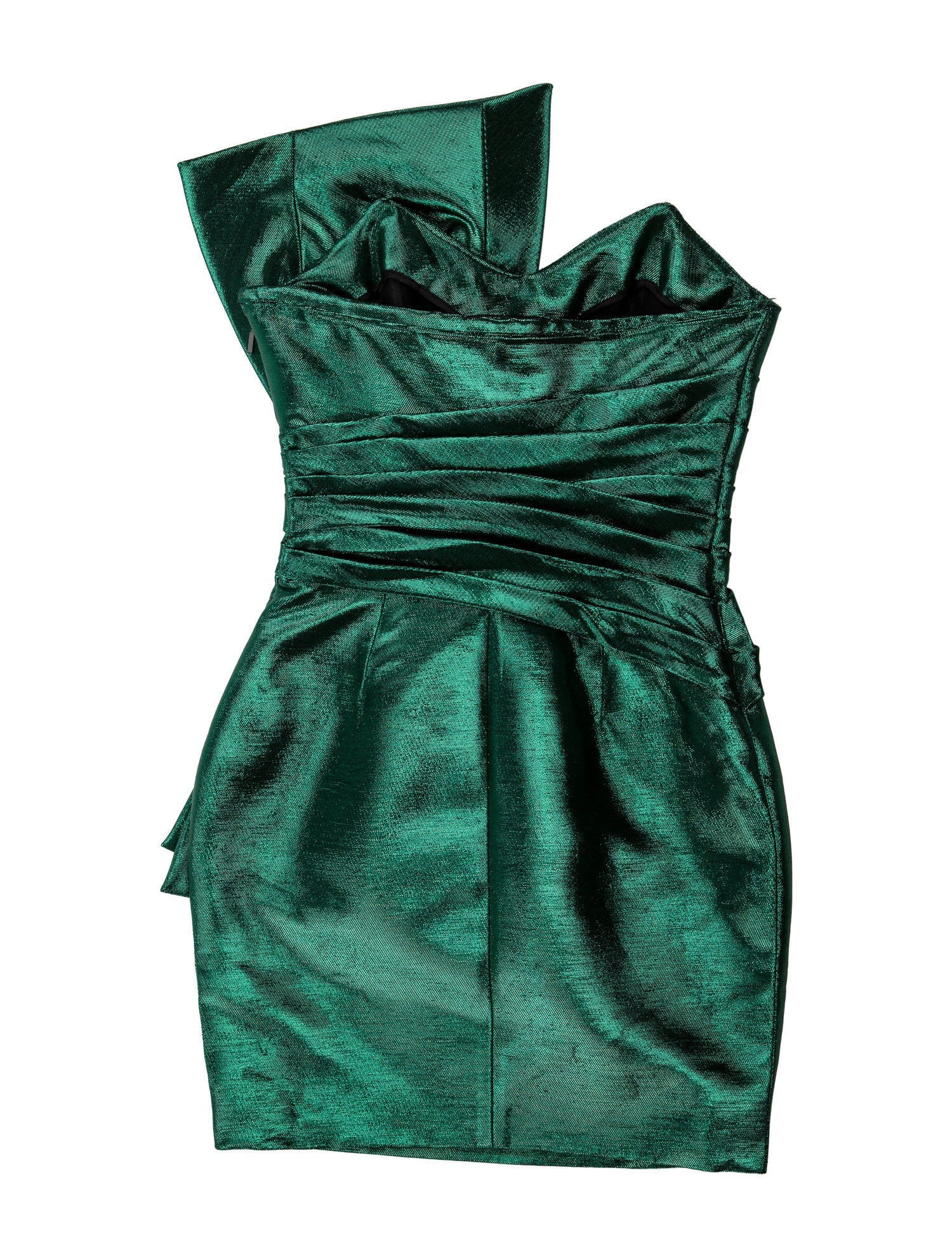 Saint Laurent Strapless Mini Dress