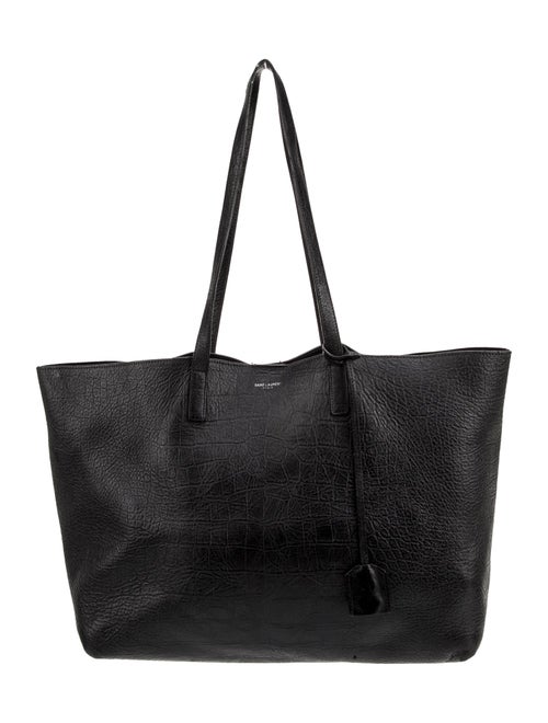 Saint Laurent Embossed Leather East/West Shopping
