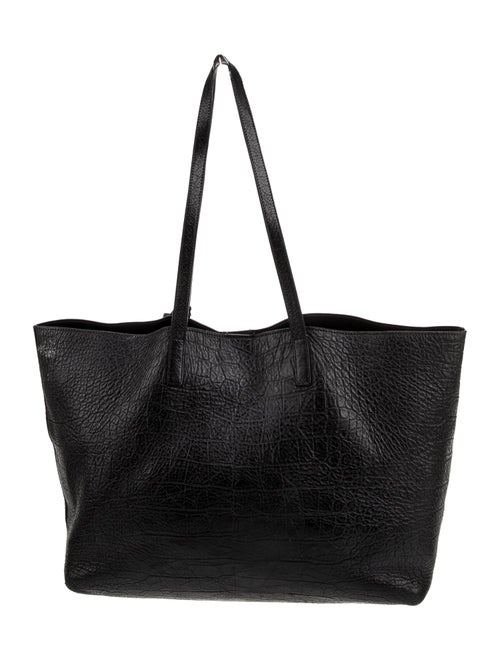 Saint Laurent Embossed Leather East/West Shopping