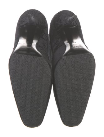 Saint Laurent Velvet Sock Boots