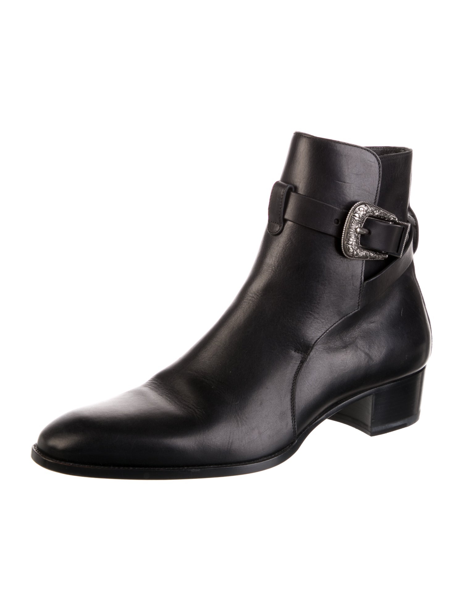 Saint Laurent Leather Boots