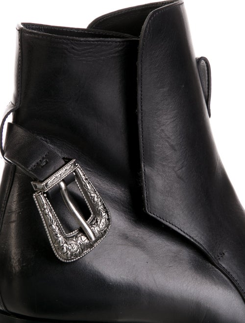Saint Laurent Leather Boots