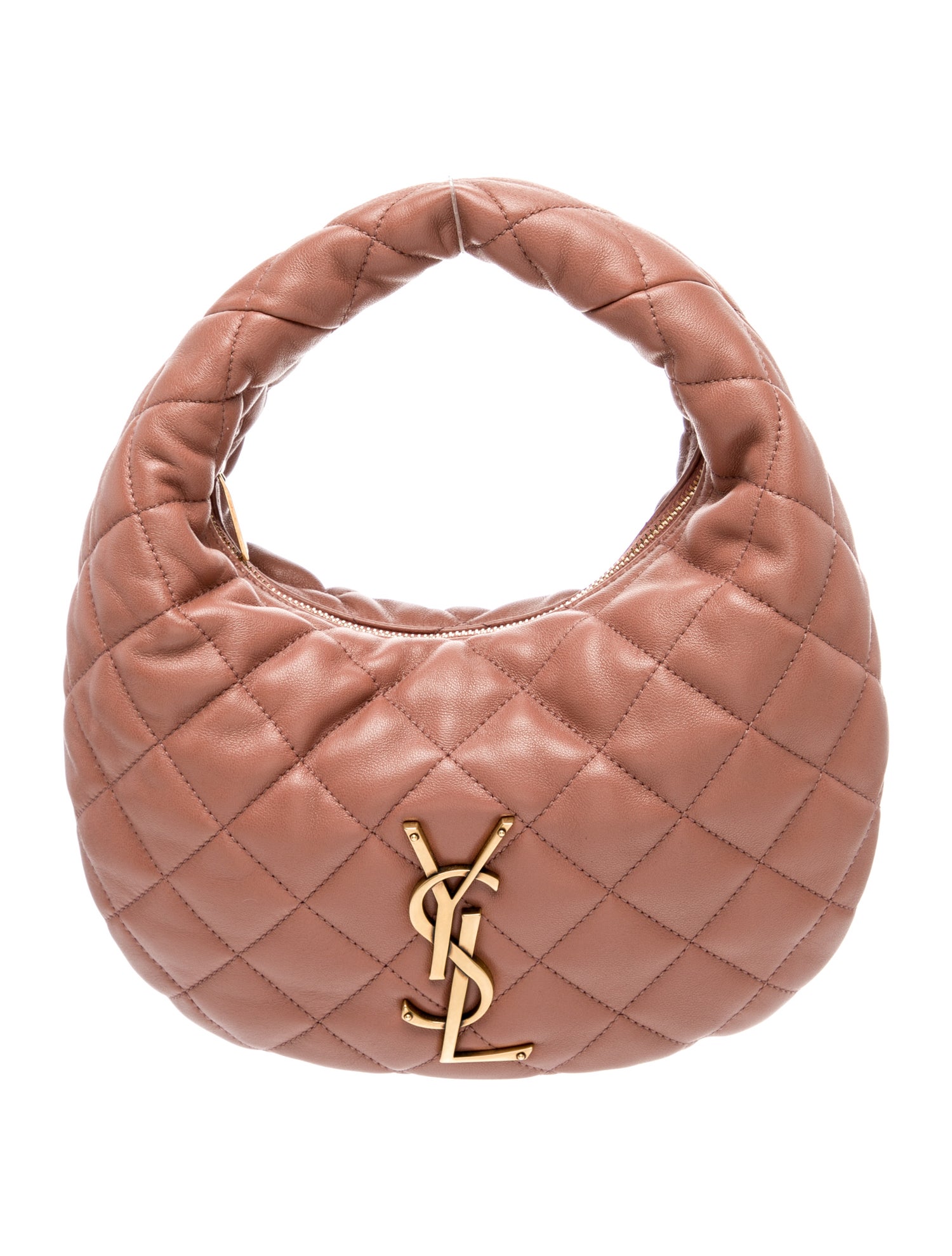 Saint Laurent Leather Top Handle Bag 2025