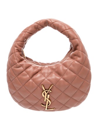 Saint Laurent Leather Top Handle Bag 2025