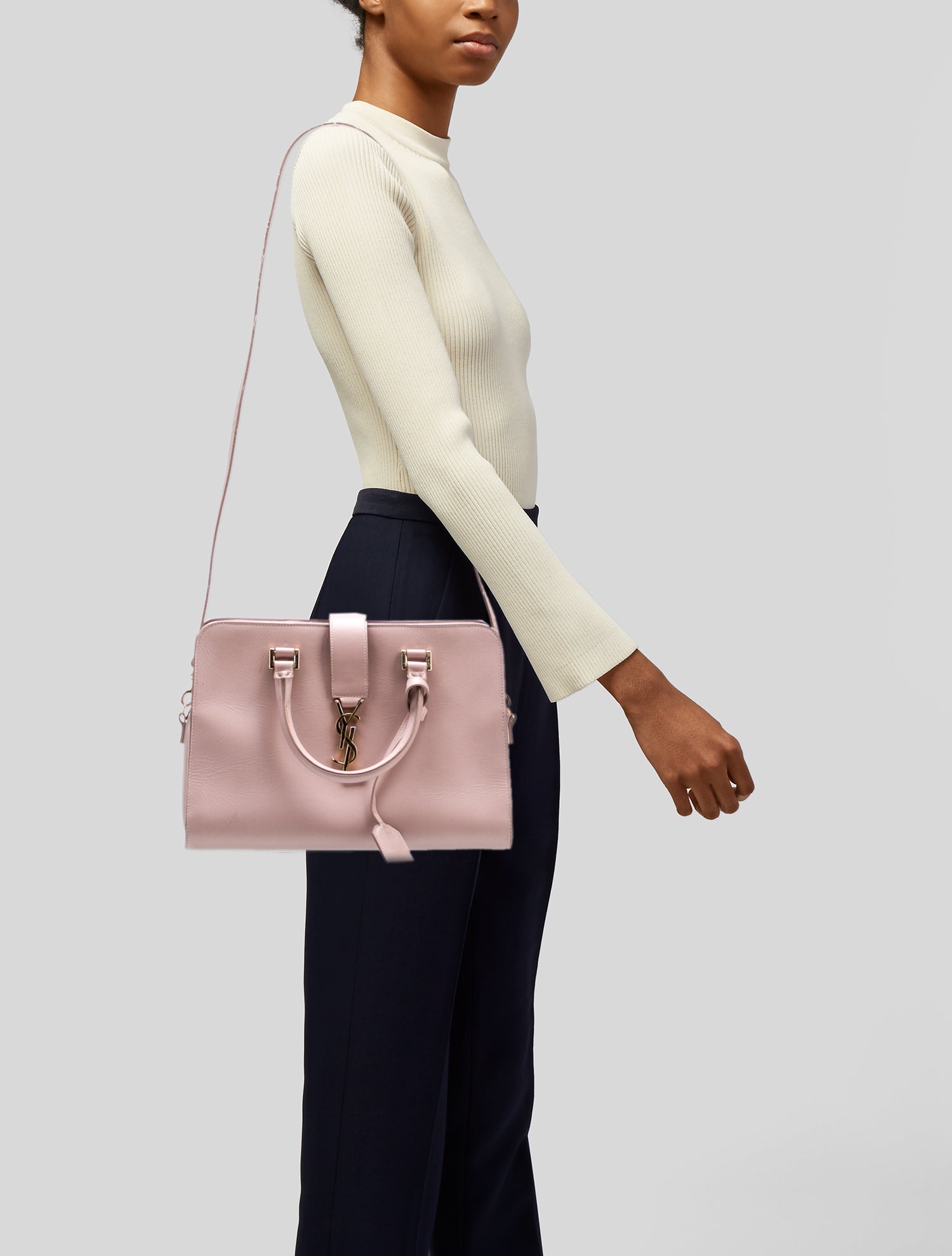 Saint Laurent Calfskin Downtown Baby