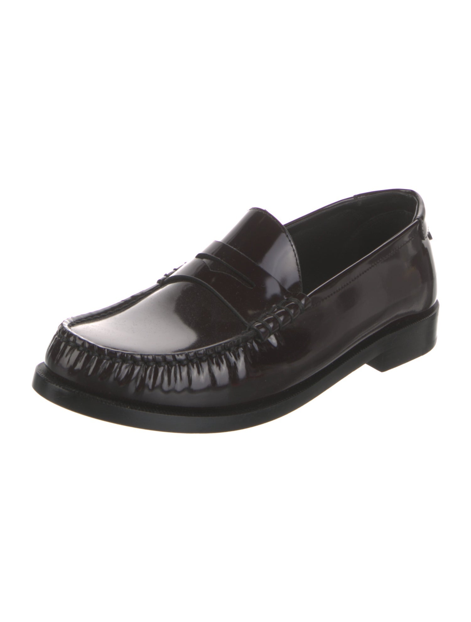 Saint Laurent Patent Leather Loafers