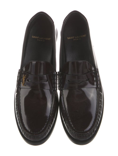 Saint Laurent Patent Leather Loafers