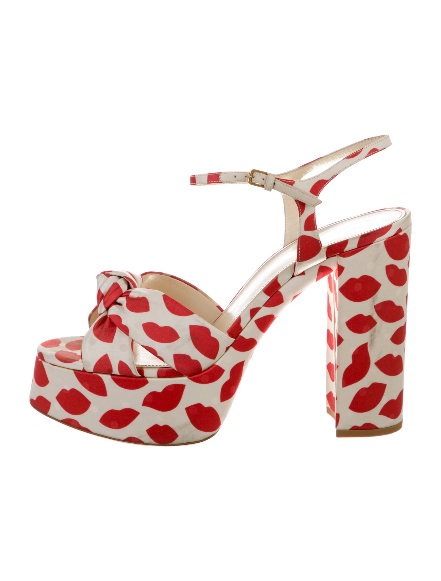 Saint Laurent Printed Sandals