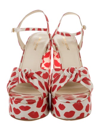 Saint Laurent Printed Sandals