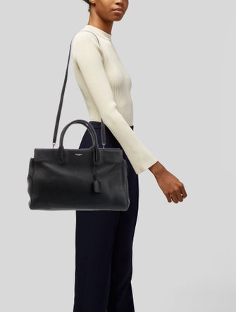 Saint Laurent Leather Rive Gauche Medium