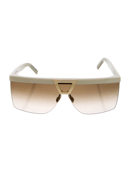 Saint Laurent Shield Gradient Sunglasses