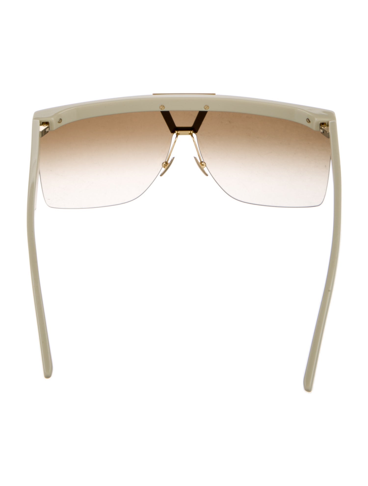 Saint Laurent Shield Gradient Sunglasses