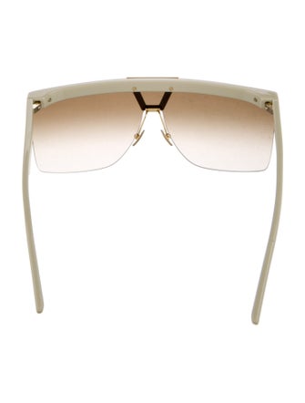 Saint Laurent Shield Gradient Sunglasses