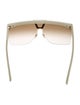 Saint Laurent Shield Gradient Sunglasses
