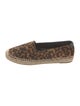 Saint Laurent Suede Animal Print Espadrilles