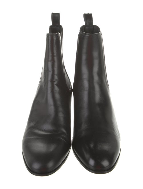 Saint Laurent Leather Chelsea Boots