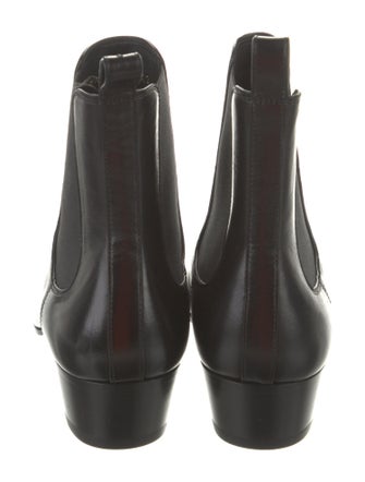Saint Laurent Leather Chelsea Boots