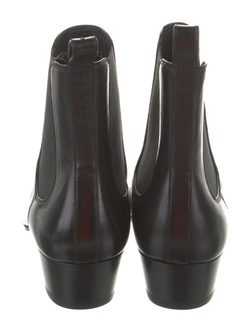 Saint Laurent Leather Chelsea Boots