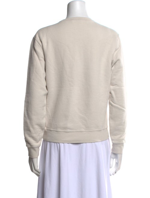 Saint Laurent Graphic Print Crew Neck Sweatshirt