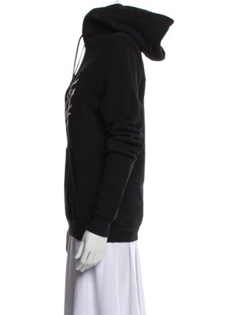 Saint Laurent Graphic Print Crew Neck Sweatshirt