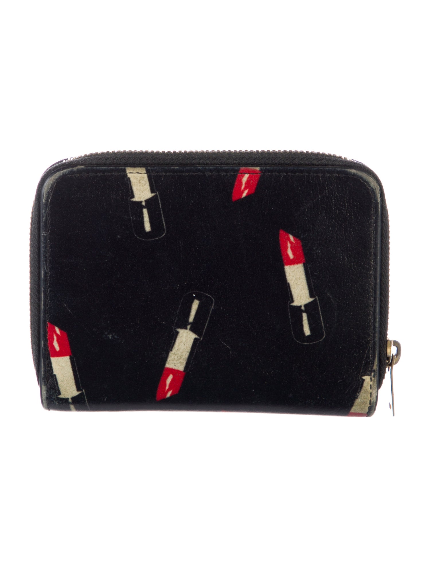 Saint Laurent Leather Printed Wallet