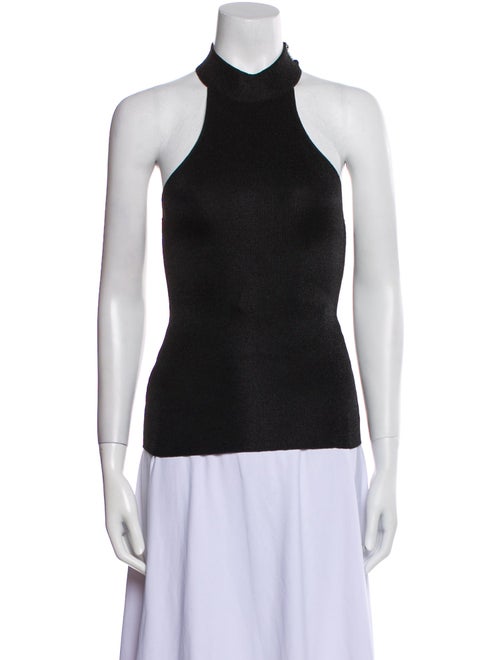 Saint Laurent Silk Halterneck Top