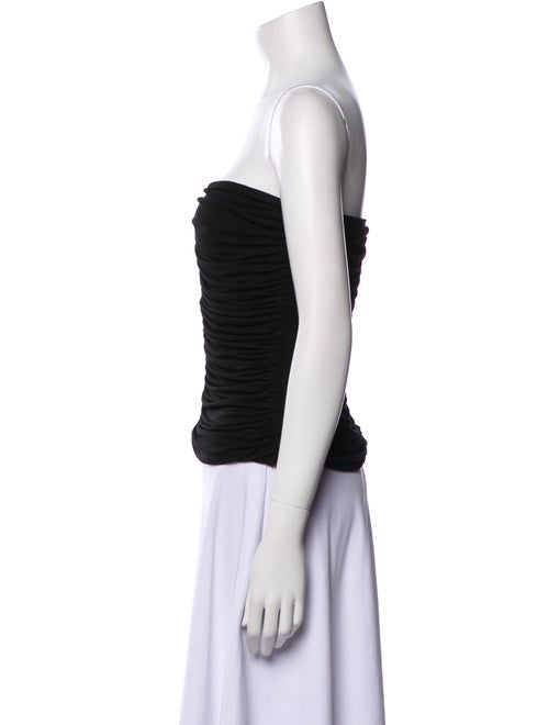 Saint Laurent 2023 Strapless Crop Top