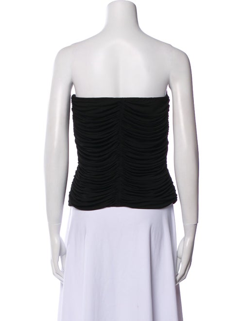 Saint Laurent 2023 Strapless Crop Top